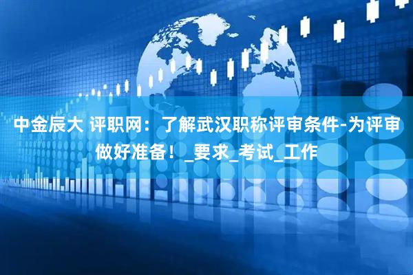 中金辰大 评职网：了解武汉职称评审条件-为评审做好准备！_要求_考试_工作